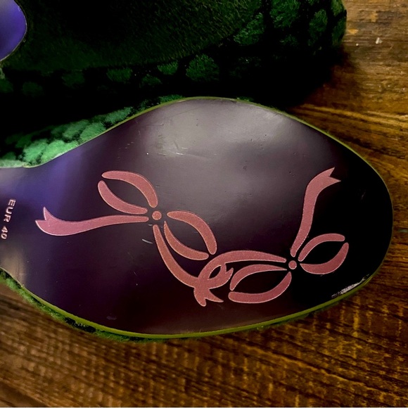 Poetic Licence Green Polka Dot Heels - Picture 7 of 8